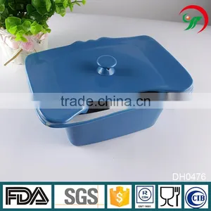 China Suppliers Customized Ceramic Cookware Casserole Carrier thumbnail-1