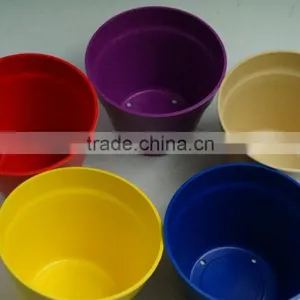 Factory Wholesale Pant Fibre Bamboo Fibre Flower Pot thumbnail-4