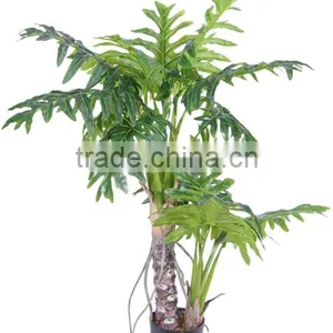 Indoor Home Garden Decorative 100cm to 300cm Height Make Artificial Green Philodendr Live Bonsai Tree EXLYPZ06 0503 thumbnail-6