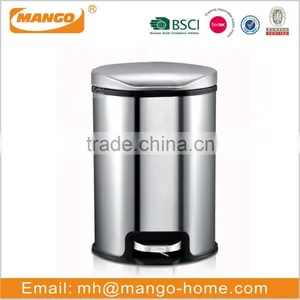 Newly Stainless Steel Pedal Waste Bin thumbnail-2