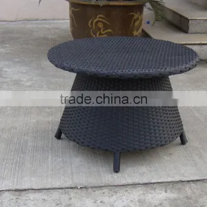 Exquisite 5Pcs Rattan Cafe Tables And Chairs With Quality Assured thumbnail-4