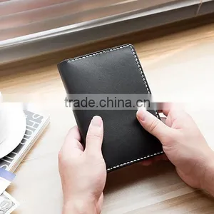 Simple Style Passport Cover Passport Holder Crazy Horse Leather Travel Wallet thumbnail-2