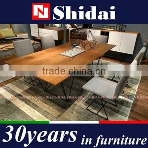 Modern Italian Style 8 Seater Dining Set Image A-828 thumbnail-2