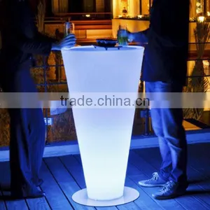 RGB Changing LED Furniture Led Coffee Table/led Bar Table for Sale thumbnail-1