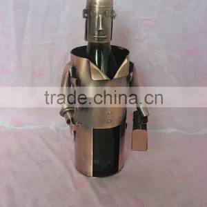 Unique Fishing Man Metal Wine Rack(j-018) thumbnail-1