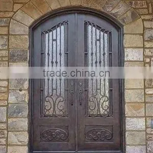 Bisini European Luxury Design Wrought Iron Door (BG90064) thumbnail-1