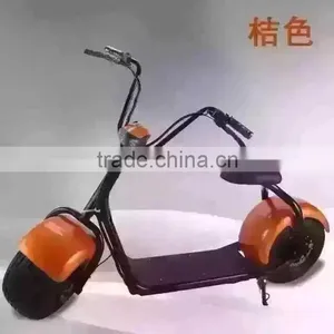 2017 Factory Cheap and Good Quality Speeding Electric Bike 48v Fat Tire Citycoco 6 With Suspension thumbnail-2