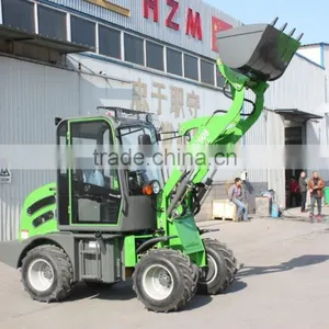 HZM 0.8t Cheap Mini Loader HZM908 With ce thumbnail-1