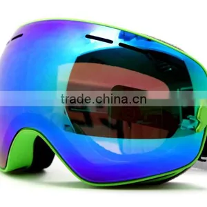 TPU Frame and Smoke REVO Red Lens Snowboarding Goggles thumbnail-1