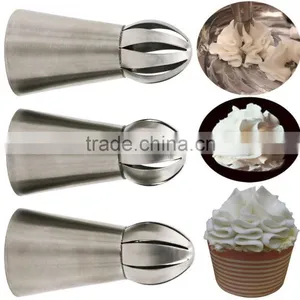 2016 Wholesale Baking DIY Tools Russian Cake Decorating Piping Nozzles thumbnail-5