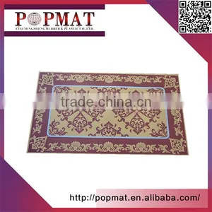 Wholesale Non-slip Bathroom Floor Mat Cotton-imitated Velvet Large Door Mat thumbnail-5