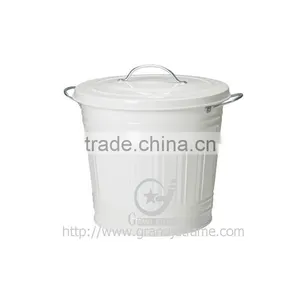 Home Galvanized Metal Color Storage Bin thumbnail-3