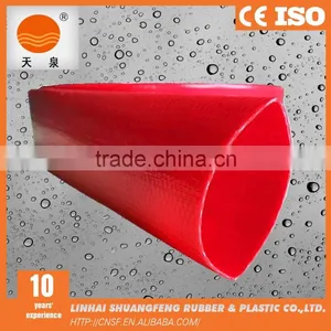 China Supplier Red Color Pvc Lay Flat Hose Pipe for Pump Using Free Samples thumbnail-1