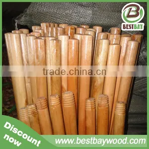 10 Days Fast Delivery Varnish Coated Wood Mop Handle thumbnail-3
