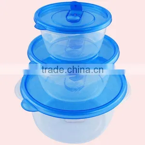 Hot Selling Plastic 3Pcs Transparent Preserving Box Sets thumbnail-6