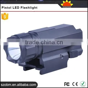 Wholesale 800lumens Waterproof and Shockproof Tactical Pistol LED Flashlight thumbnail-1