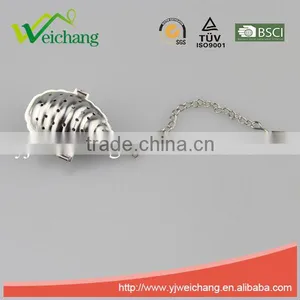 WCJ1073 Good Quality New Design Stainless Steel Tea Tools Tea Strainer Tea Infuser - Durable and Rust Resistant thumbnail-2