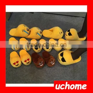 UCHOME 2016 Super Soft Material Whatsapp Emoji Slipper For Adults Plush Stuffed Pillow thumbnail-1