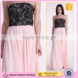 Long Chiffon New Style Western Party Wear Woman Off The Shoulder Best Pattern One Piece Sale Evening Dress thumbnail-1