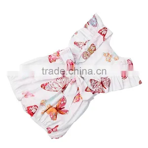 Wholesale New Design Boutique Baby Clothing Children Backless Jumpsuit Summer Wear thumbnail-5