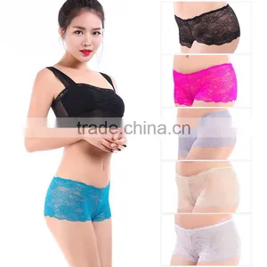 Hot Sale Women Underwear Sexy Lace Women's Panties Preteen Girls Boyshorts thumbnail-1