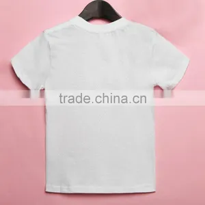 2015-2016 Hot Sale Kids Poly Blank T-shirt thumbnail-2