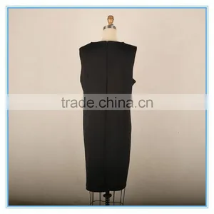 2016 Fashion Dress Women Clothing Bodycon Beaded Dress thumbnail-2
