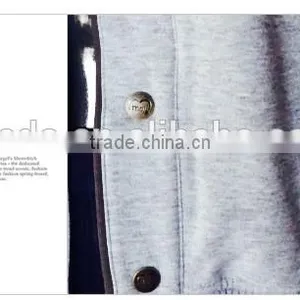 2016 Brand Men Clothing Baseball Jacket Sweatshirt College Sportswear Casual Jackets Slim Fit Fleece Jacket thumbnail-5
