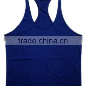 Promotional y Back Mens Tank Top/ Custom Sportswear Tank Top Made in China/ Wholesale China Manufacturer Tank Top thumbnail-3