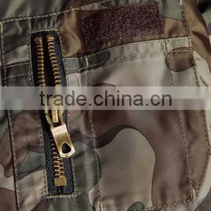 Custom Boys Camo 100% Polyester Bomber Jacket for Kids thumbnail-3