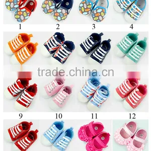 Bulk Wholesale Baby Newborn Boy Stylish Sneaker Baby Crib Shoes LBF2015122308 thumbnail-6
