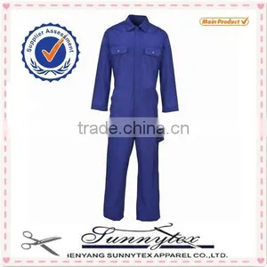 Working Clothes Professional Bright Colour Durable TC Jumpsuit thumbnail-1