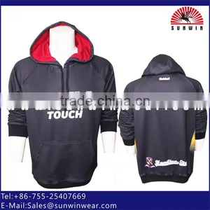 2017 Hotest Sale Fashion Custom Dye Sublimation Hoodies thumbnail-4