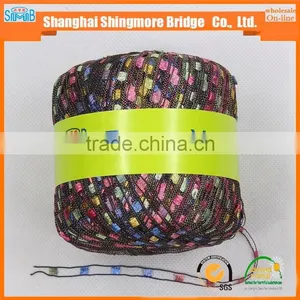 Good Quality Nylon Polyester Blended Ladder Yarn Fancy Yarn for Hand Knitting With Low Price thumbnail-2