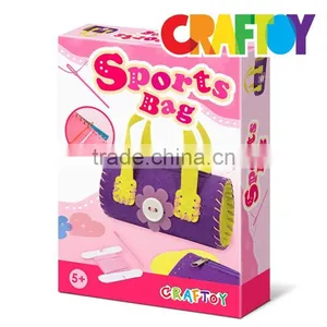 Sewing Mini Felt Sports Bag En71 Toys Cut Price thumbnail-2