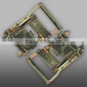 Ratchet for Lashing Belt, Ratchet With 2" Steel Handle, Zinc Plated Short Arm thumbnail-1