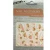 Black Artificial French Stickers With Geometrical Pattern For Nail Art thumbnail-1