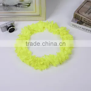 High Quality Hawaii Flower Necklaces Hula Lei Garland For Party Dance thumbnail-5