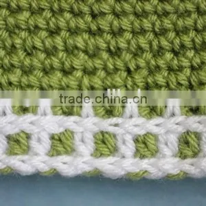 Crochet Farm Hat With Picket Fence Border Baby Diy Handmande Hat Sets thumbnail-3