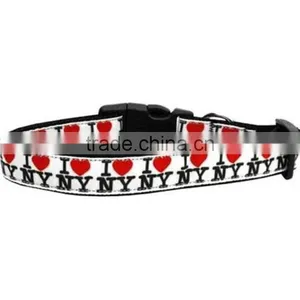 WHOLESALE NYLON RIBBON PET COLLAR DOG PRODUCTS thumbnail-1