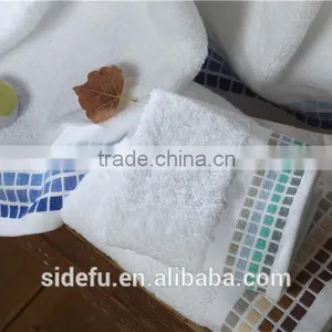 China Manufactural High Quality Wide Dobby Border With Embroidery Hotel Terry Hand Towel thumbnail-4