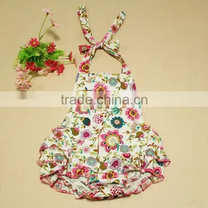 Wholesale Summer Printed Sling Ruffled Petti Playsuit Jumpsuit thumbnail-4