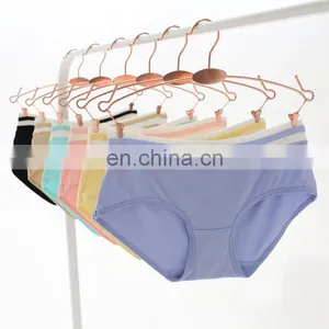 High Quality Soft Cotton Striped Print Panty Sexy Girls Preteen Underwear thumbnail-1