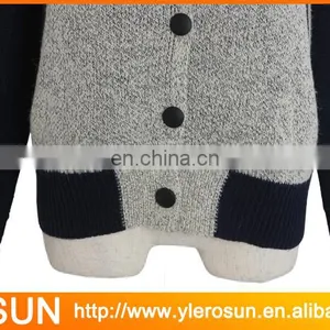 Men 2017 Fashion as Spring Gray Color Knit Cardigan Women Sweater Also Fit for Kid Clothing thumbnail-4