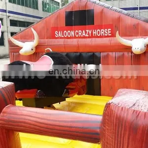 Big Body Inflatable Mechanical Rodeo Bull thumbnail-4