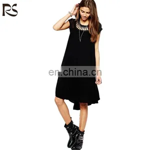 Short Cap Sleeve Open Neck Bangkok Tops and Dress thumbnail-1