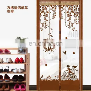 Durable and Hotsale Magnetic Curtains 100% SOFT Mesh Screen Door For Agaainst Mosquito and Home Decoration thumbnail-5