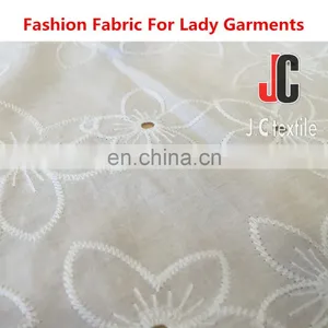 Cotton Importers Recycled Cotton Yarn Plain Dyed Embroider Fabric Silk Soft 100% Cotton Cloth thumbnail-2