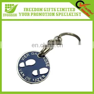 Advertising Customized Metal Trolley Key Ring thumbnail-1