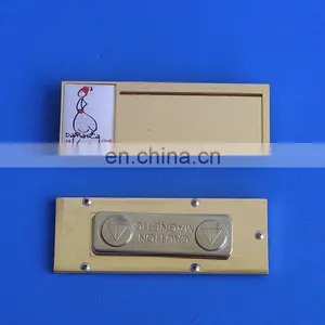 Changeable Magnetic Name Badge/Rectangle Shape Name Plate thumbnail-2